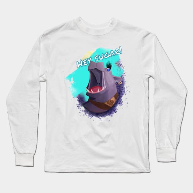 Hey Sugar! Long Sleeve T-Shirt by ThatGuyJoey